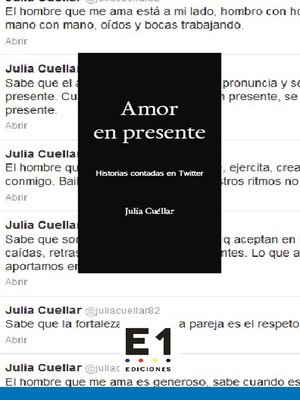 cover image of Amor en presente
